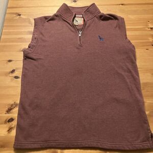 Southern Fried Cotton Sleeveless Vest Mens Size M‎ Maroon